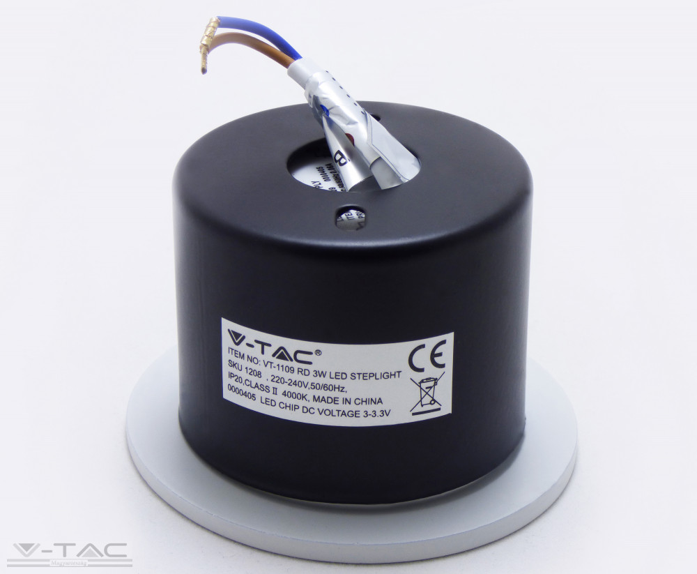 3W LED kerek lépcsővilágítás 3W LED kerek lépcsővilágítás