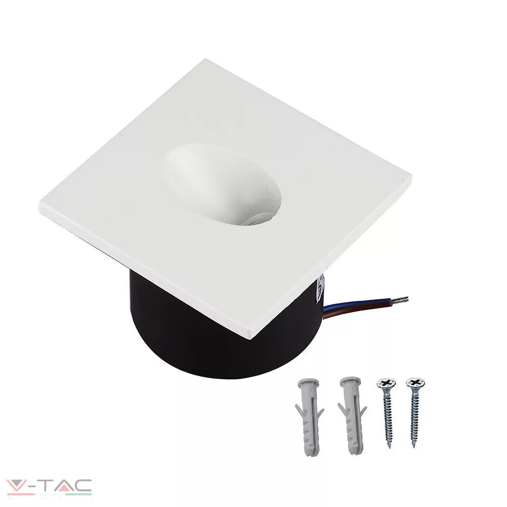 3W LED szögletes lépcsővilágítás 3W LED szögletes lépcsővilágítás