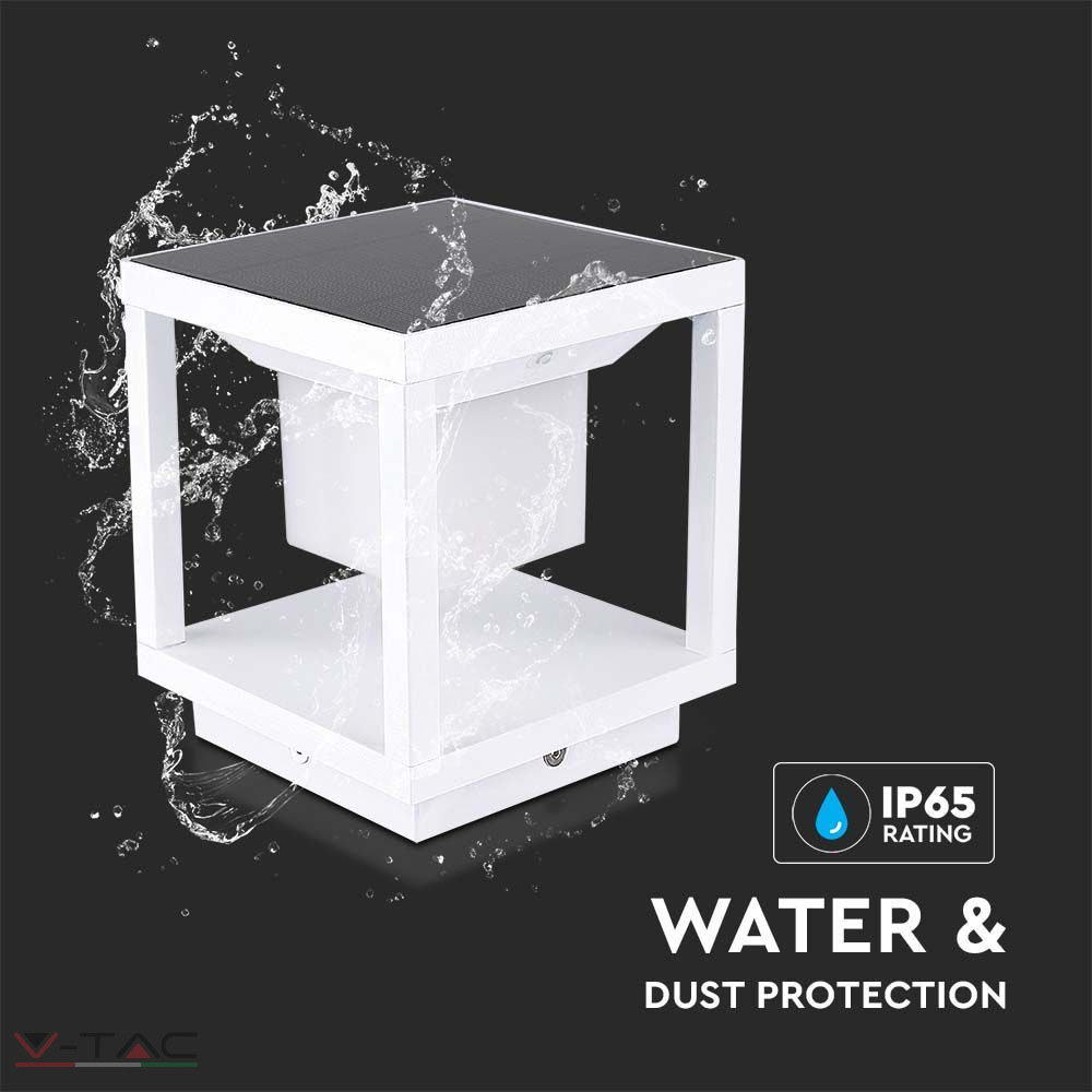 HelloLED 3W Napelemes LED kerti lámpa 3000K IP65 - 6806 HelloLED 3W Napelemes LED kerti lámpa 3000K IP65 - 6806