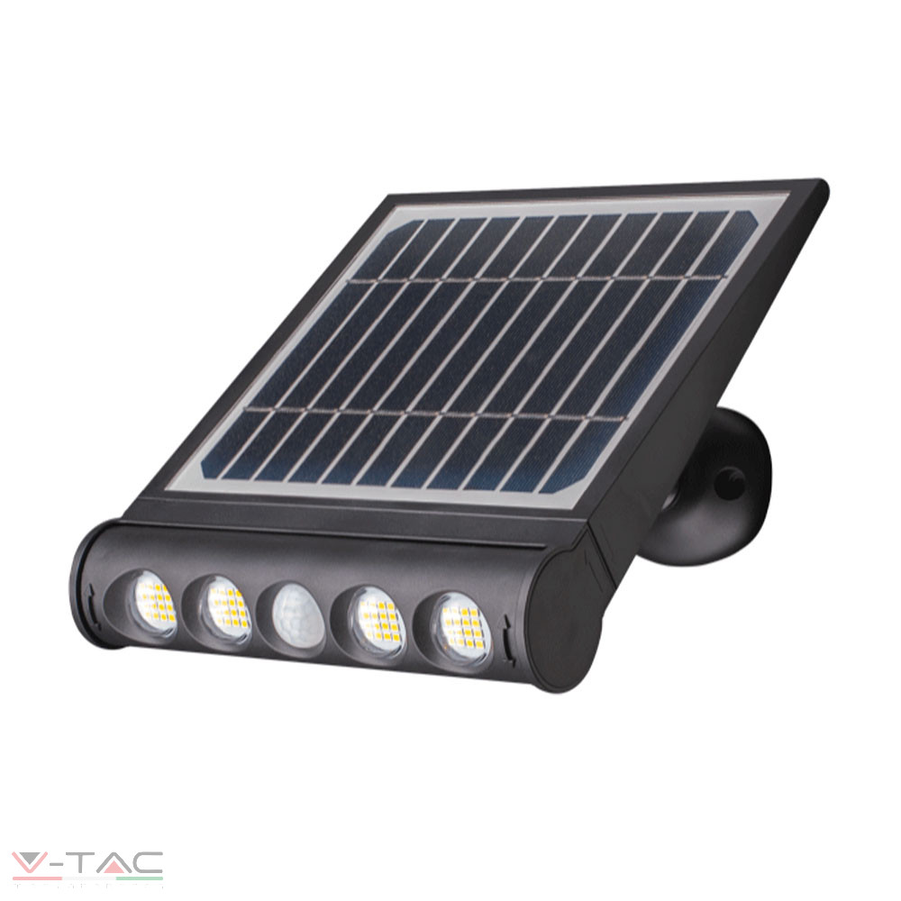 HelloLED 8W Napelemes LED fali lámpa 6000K IP65 - 6850 V-TAC HelloLED 8W Napelemes LED fali lámpa 6000K IP65 - 6850 V-TAC