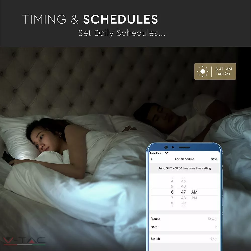 HelloLED 11W Wifis smart LED izzó E27 A60 RGB + CCT - 212752 HelloLED 11W Wifis smart LED izzó E27 A60 RGB + CCT - 212752