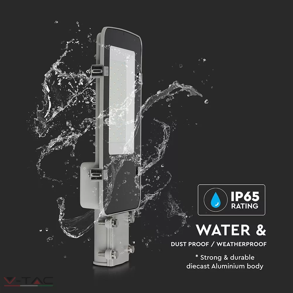 HelloLED 100W LED szürke utcai lámpa Samsung chip IP65 HelloLED 100W LED szürke utcai lámpa Samsung chip IP65