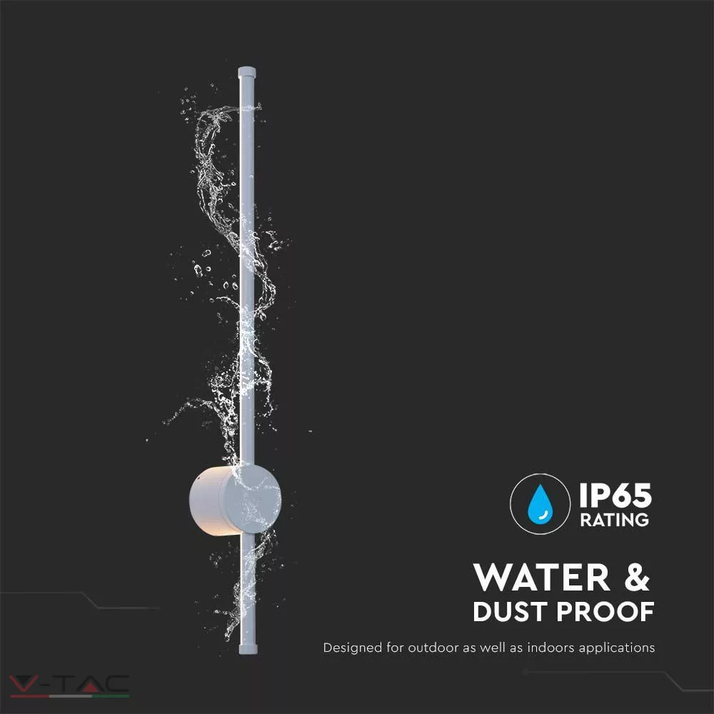 HelloLED 12W LED fehér fali lámpa IP65 HelloLED 12W LED fehér fali lámpa IP65