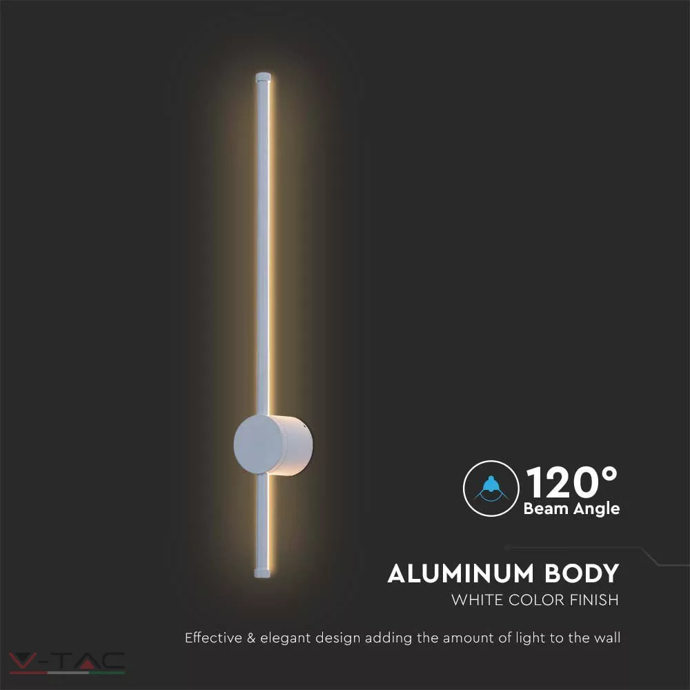 HelloLED 12W LED fehér fali lámpa IP65 HelloLED 12W LED fehér fali lámpa IP65