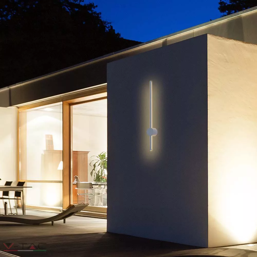 HelloLED 12W LED fehér fali lámpa IP65 HelloLED 12W LED fehér fali lámpa IP65