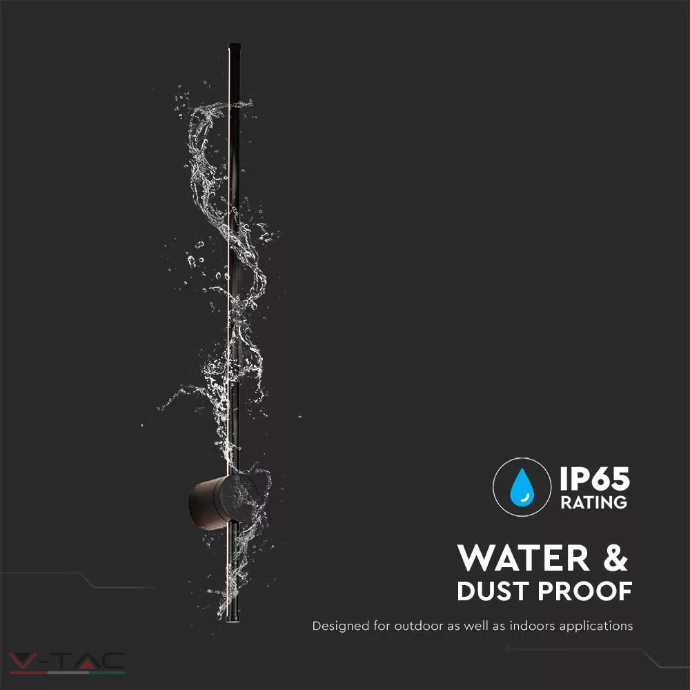 HelloLED 12W LED fekete fali lámpa IP65 HelloLED 12W LED fekete fali lámpa IP65