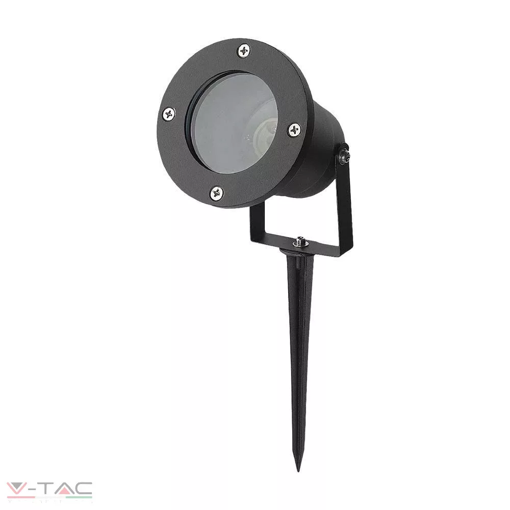 Fekete kerti tüske GU10 foglalattal IP65 - 7571 Fekete kerti tüske GU10 foglalattal IP65 - 7571