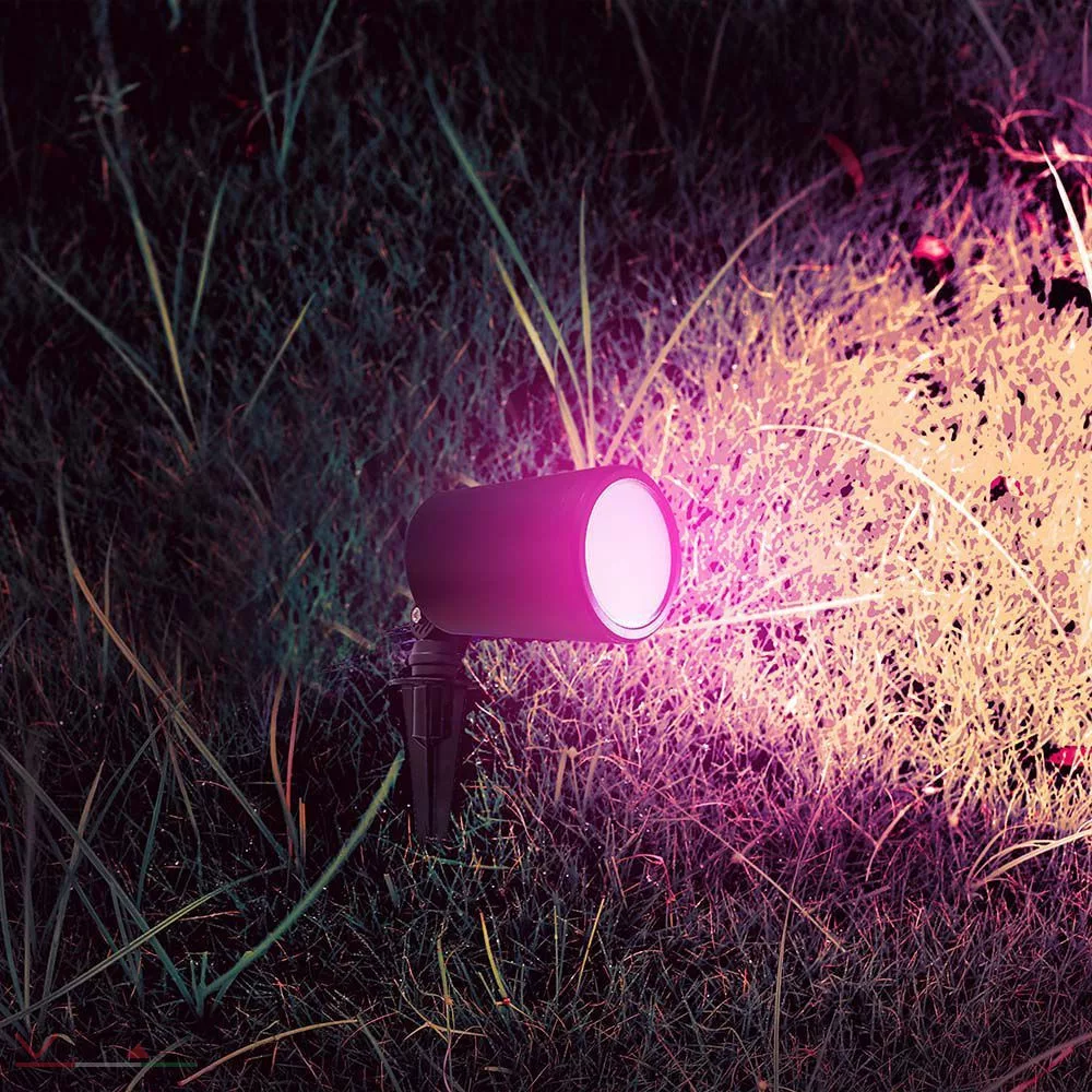 HelloLED 7W RGB Smart kerti tüske fénytest IP65 - 3014 HelloLED 7W RGB Smart kerti tüske fénytest IP65 - 3014