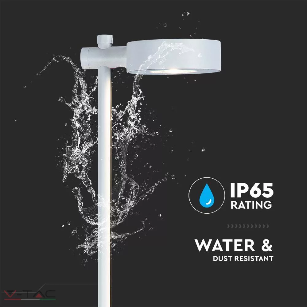 HelloLED 7W LED leszúrható kerti lámpa fehér IP54 HelloLED 7W LED leszúrható kerti lámpa fehér IP54