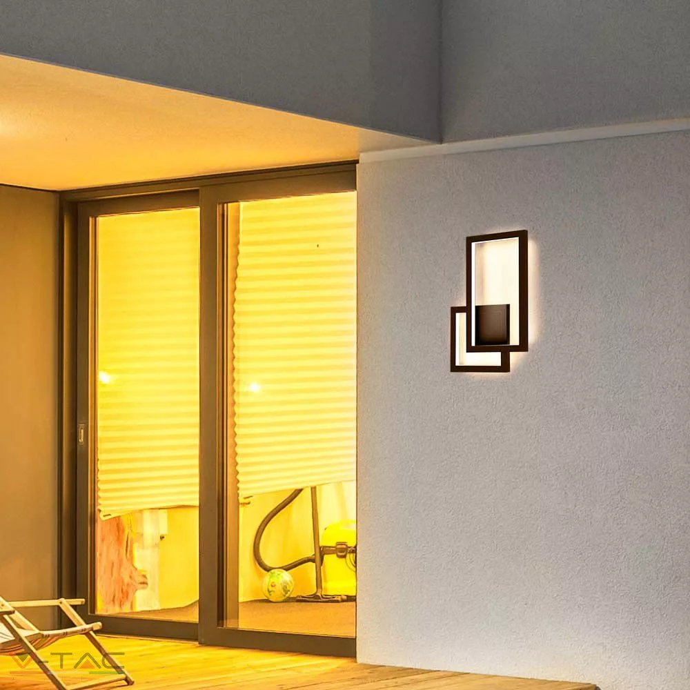 20W LED fali lámpa Corten IP20 20W LED fali lámpa Corten IP20