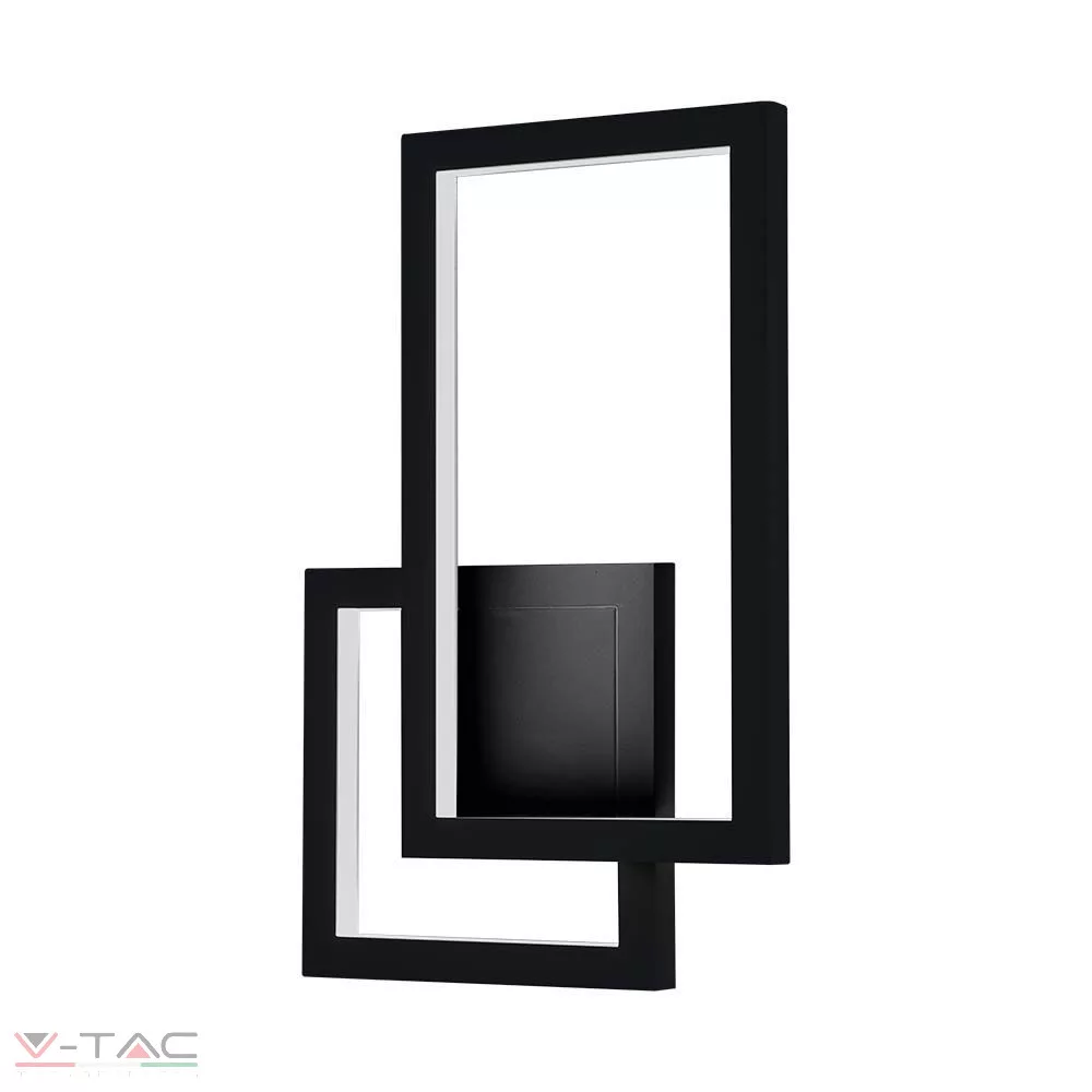 20W LED fali lámpa fekete IP20 20W LED fali lámpa fekete IP20