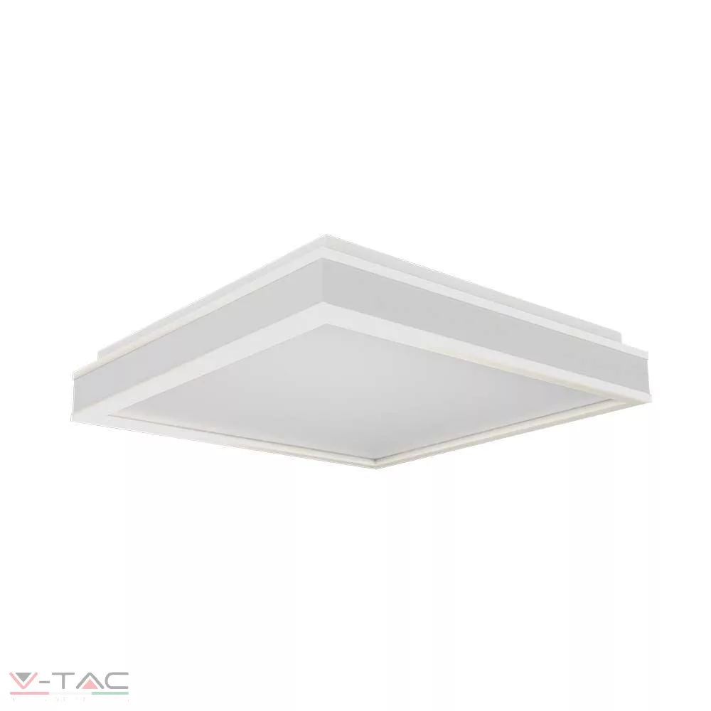 38W Fehér keretes LED mennyezeti lámpa négyszög 38W Fehér keretes LED mennyezeti lámpa négyszög