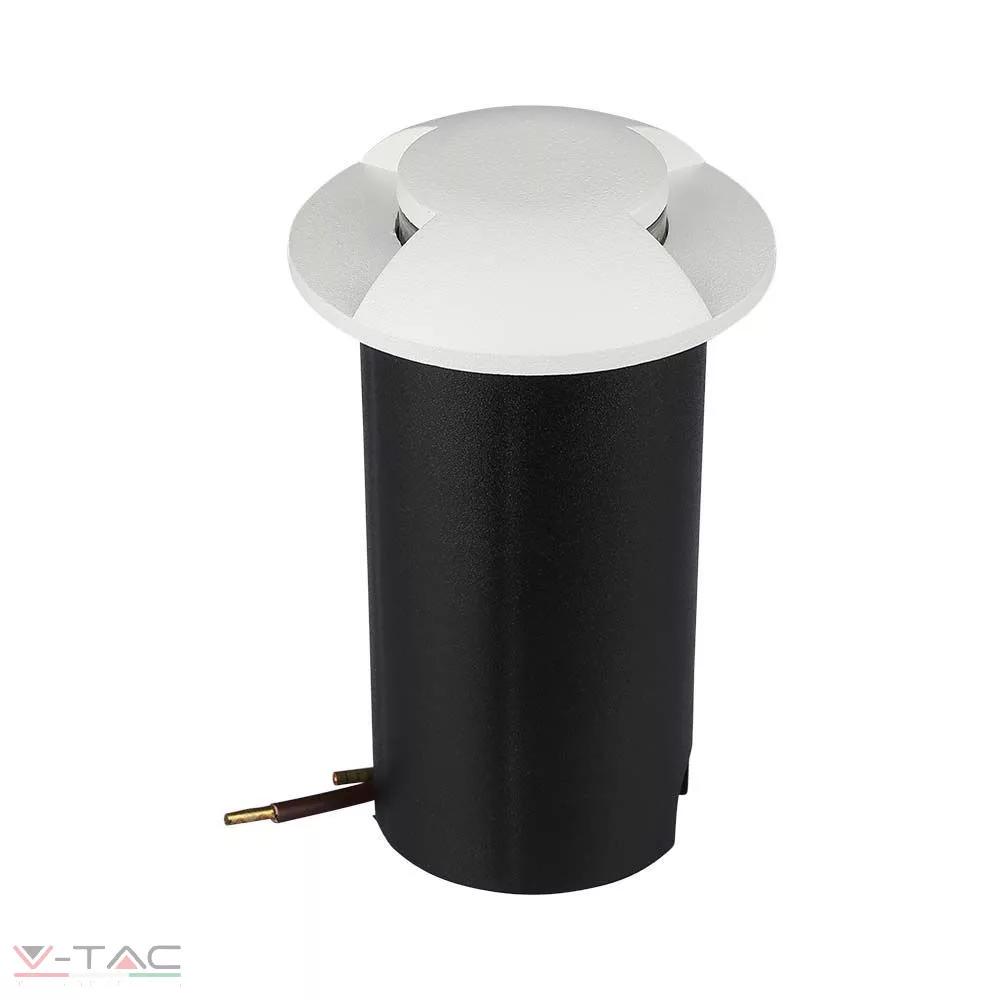 1W LED földbe süllyeszthető kétirányú talajlámpa fehér 3000K - 211465 V-TAC 1W LED földbe süllyeszthető kétirányú talajlámpa fehér 3000K - 211465 V-TAC