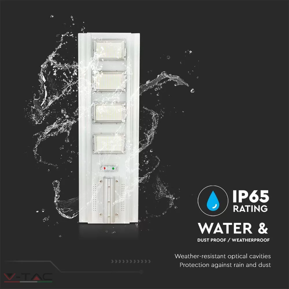 HelloLED 50W Napelemtábla LED Utcai világítással, konzollal és távirányítóval 4000K - 6759 V-TAC HelloLED 50W Napelemtábla LED Utcai világítással, konzollal és távirányítóval 4000K - 6759 V-TAC