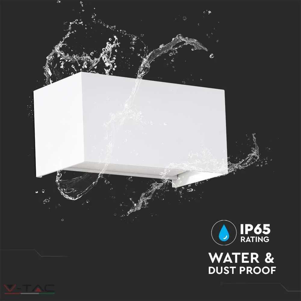 HelloLED - 24W Állítható fali lámpa fehér IP65 HelloLED - 24W Állítható fali lámpa fehér IP65