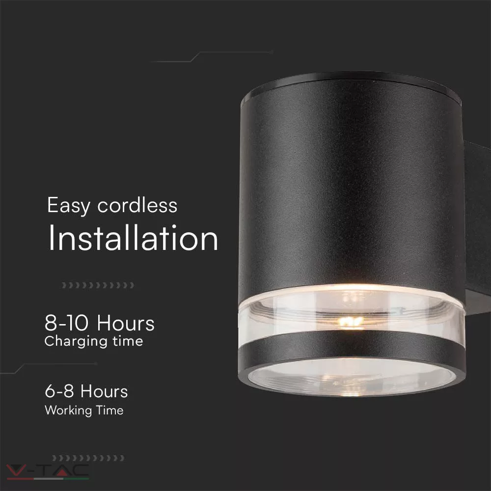 1W Napelemes LED fali lámpa 3000K érzékelővel IP44 - 10399 1W Napelemes LED fali lámpa 3000K érzékelővel IP44 - 10399