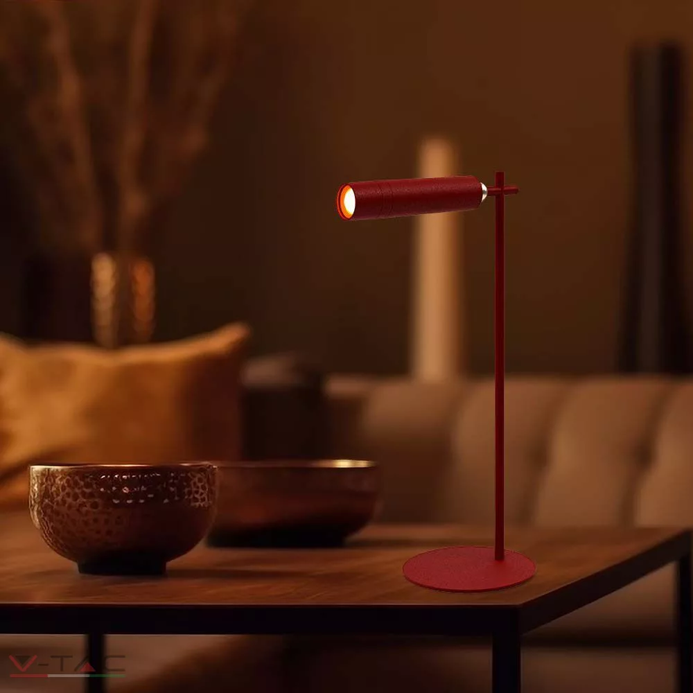 3W LED Mágneses 3in1 piros asztali lámpa 4000K - 23043 3W LED Mágneses 3in1 piros asztali lámpa 4000K - 23043
