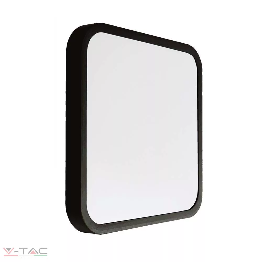 24W fekete LED mennyezeti lámpa négyzet IP44 24W fekete LED mennyezeti lámpa négyzet IP44