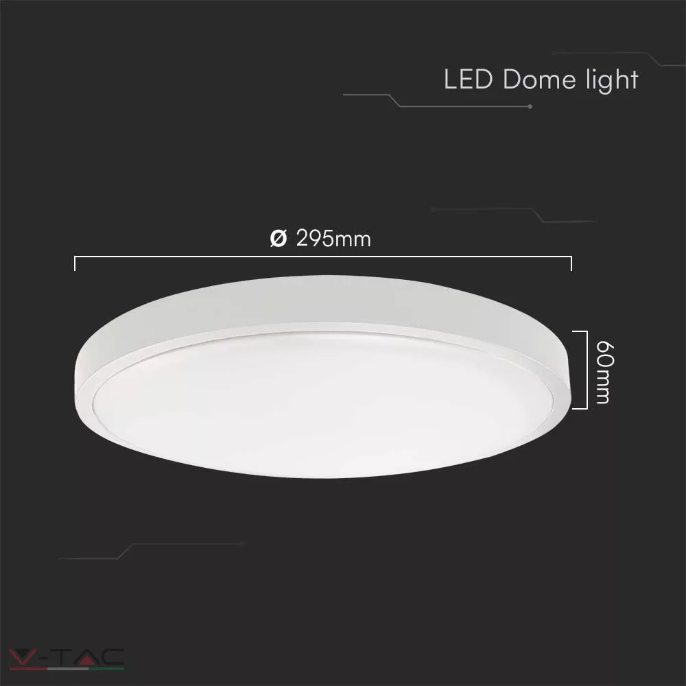 HelloLED 24W LED mennyezeti lámpa kerek fehér IP44 HelloLED 24W LED mennyezeti lámpa kerek fehér IP44