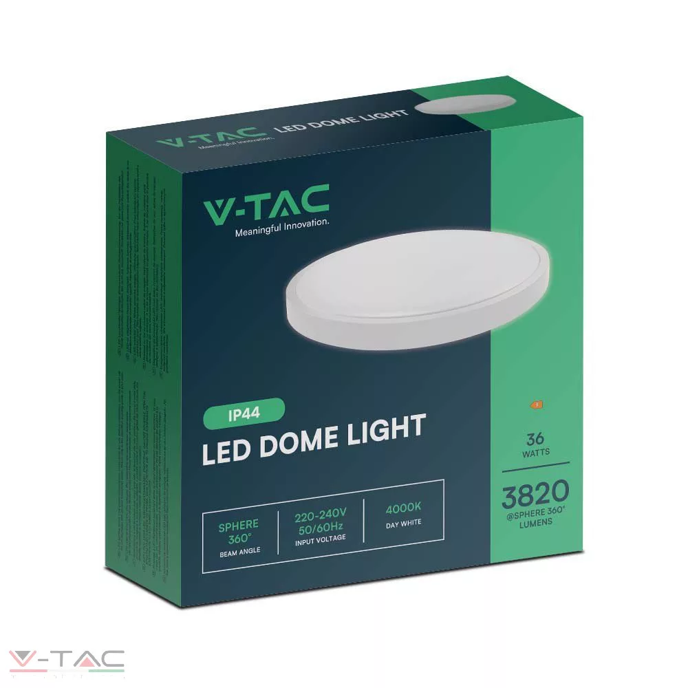 36W LED Mennyezeti lámpa kör fehér IP44 36W LED Mennyezeti lámpa kör fehér IP44