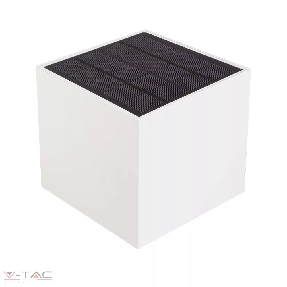 9W COB LED napelemes fali lámpa 1x2600mAh fehér IP65 9W COB LED napelemes fali lámpa 1x2600mAh fehér IP65