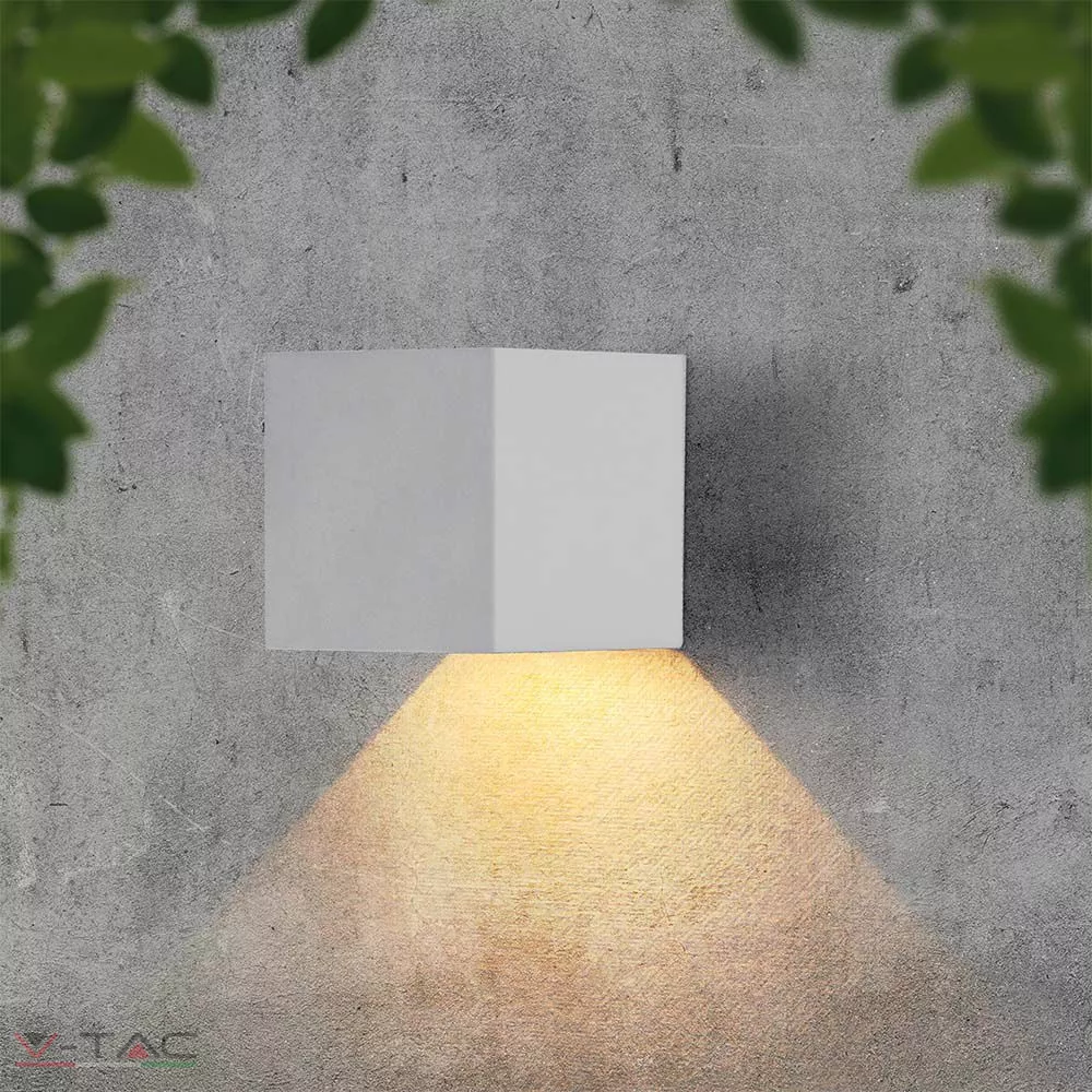 9W COB LED napelemes fali lámpa 1x2600mAh fehér IP65 9W COB LED napelemes fali lámpa 1x2600mAh fehér IP65