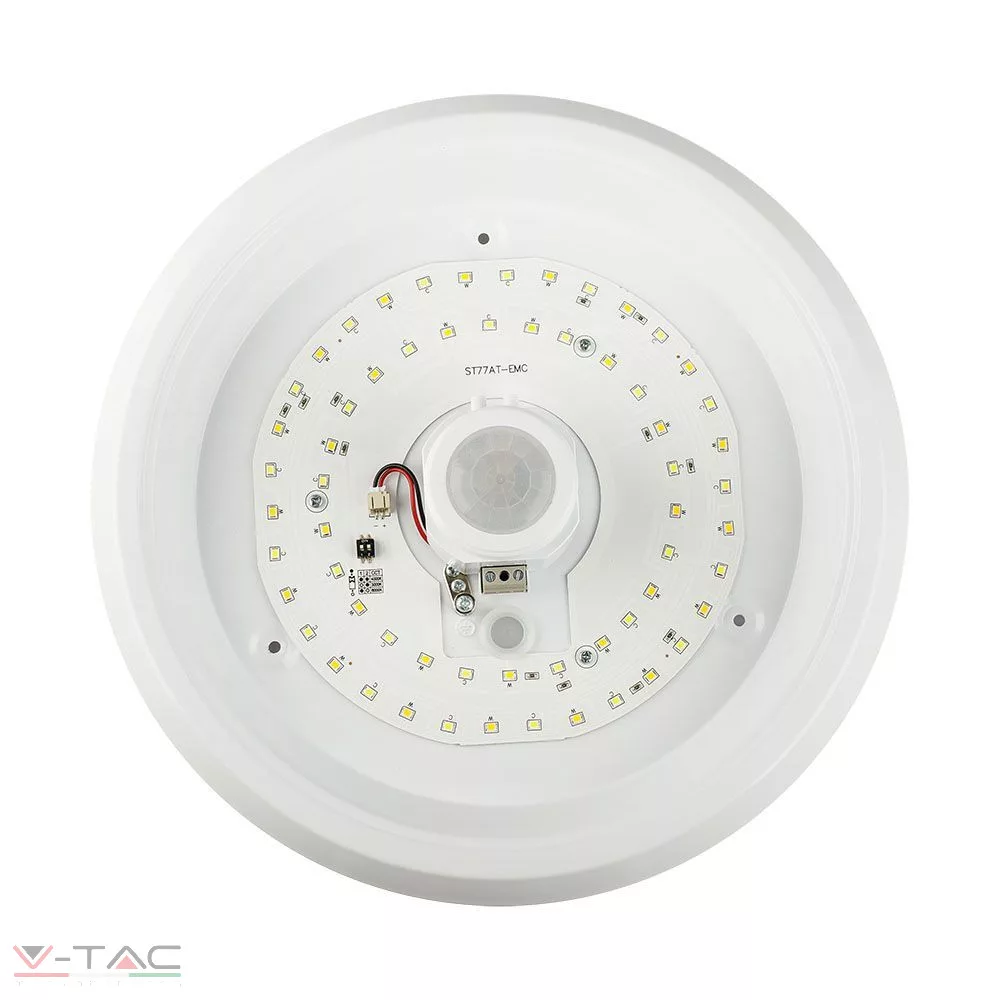 12W LED mozgásérzékelős mennyezeti lámpa SAMSUNG Chip 3IN1 kerek fehér - 23418 12W LED mozgásérzékelős mennyezeti lámpa SAMSUNG Chip 3IN1 kerek fehér - 23418