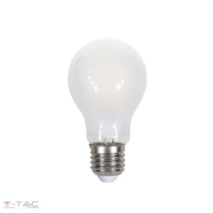 7W Retro LED izzó opál Filament E27 A60