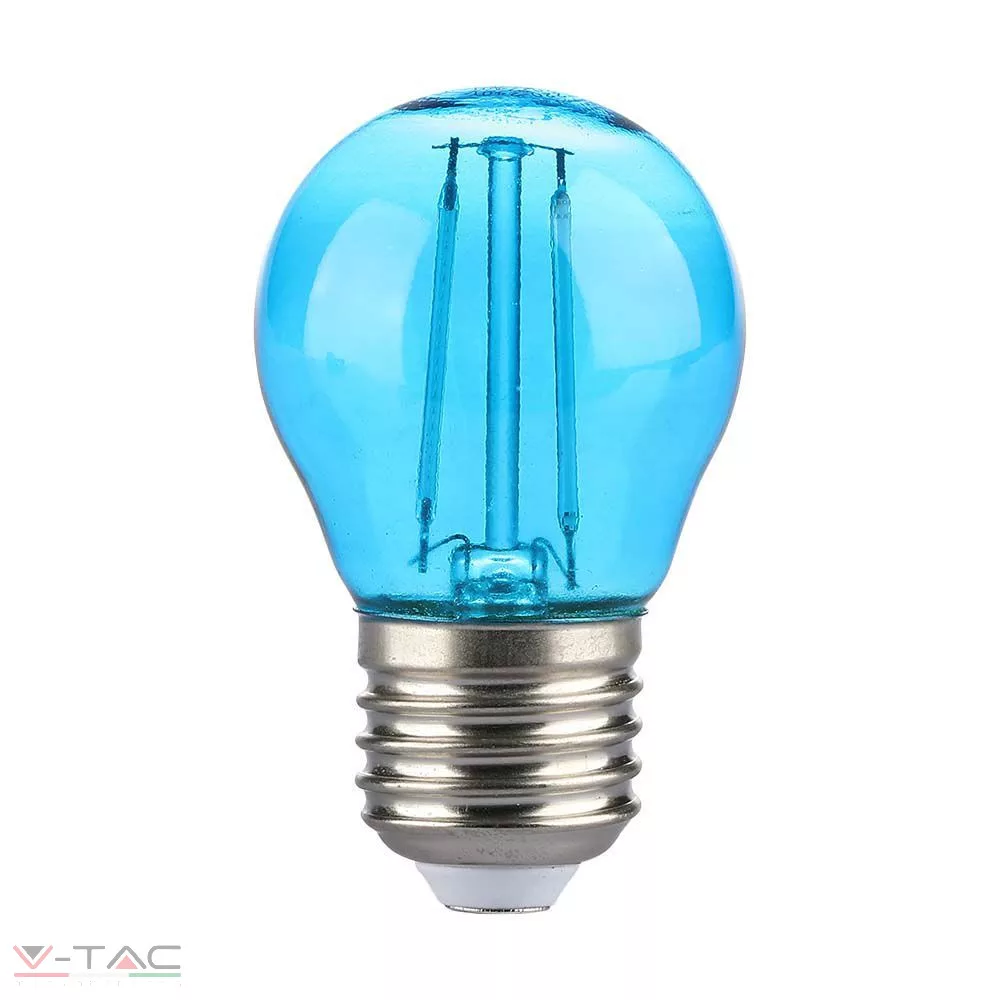 2W Retro LED izzó E27 G45 Kék - 217412 2W Retro LED izzó E27 G45 Kék - 217412
