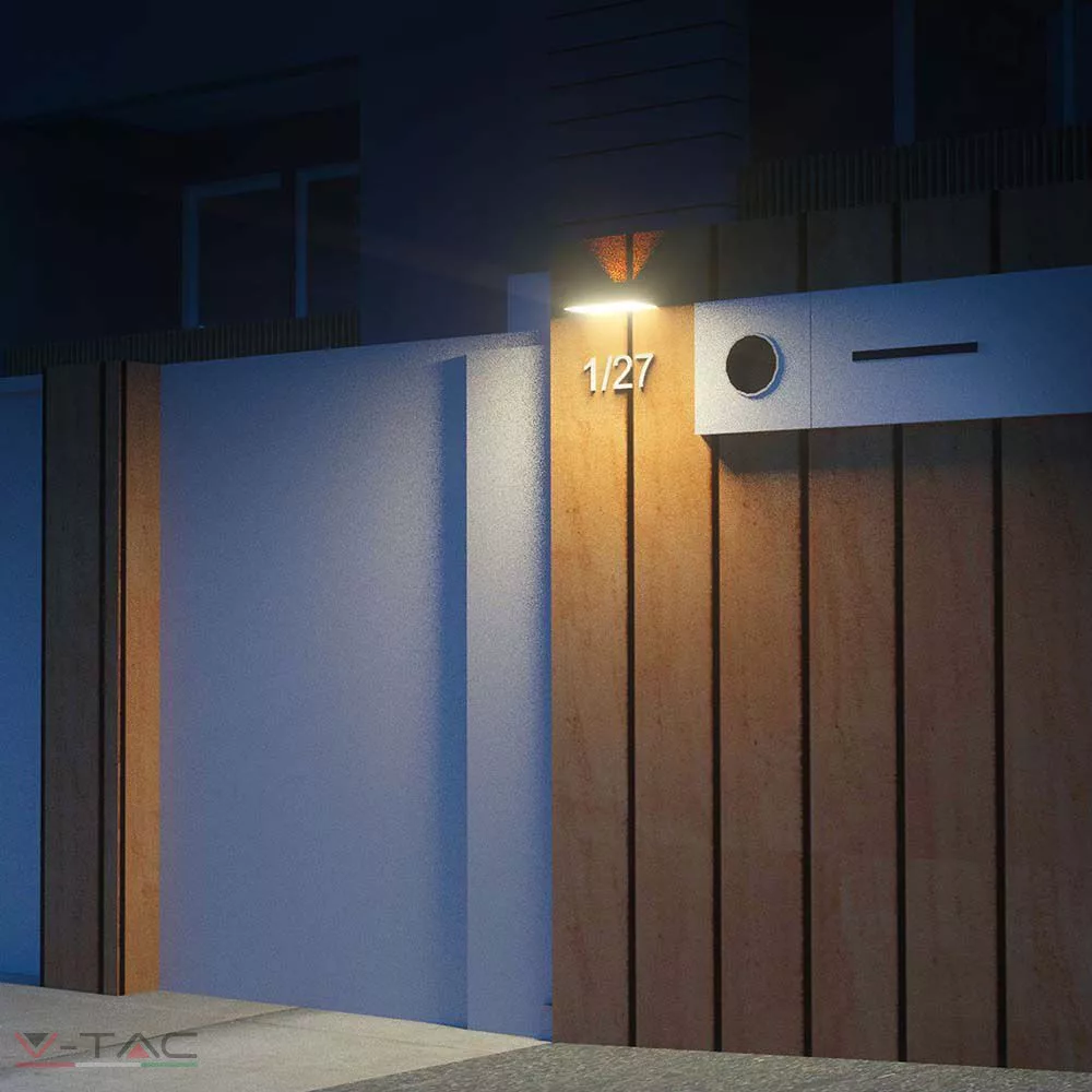 3W Napelemes LED fali lámpa 4000+3000K IP65 - 10305 3W Napelemes LED fali lámpa 4000+3000K IP65 - 10305