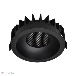 12W LED mélysugárzó Bridgelux chip 3in1 fekete - 23671